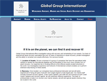 Tablet Screenshot of globalgroupintl.net